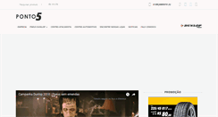 Desktop Screenshot of pontocinco.com